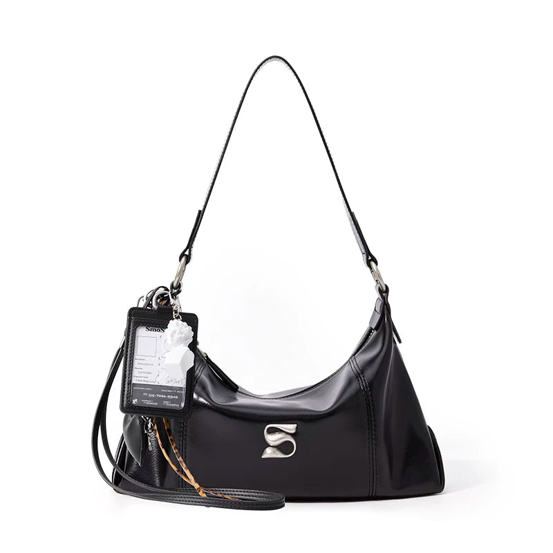 SmoSmos Commuter Messenger Pleated Bag