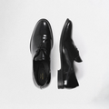 SLIGHT VOGUE Glossy Cowhide Casual Thin-soled Leather Shoes