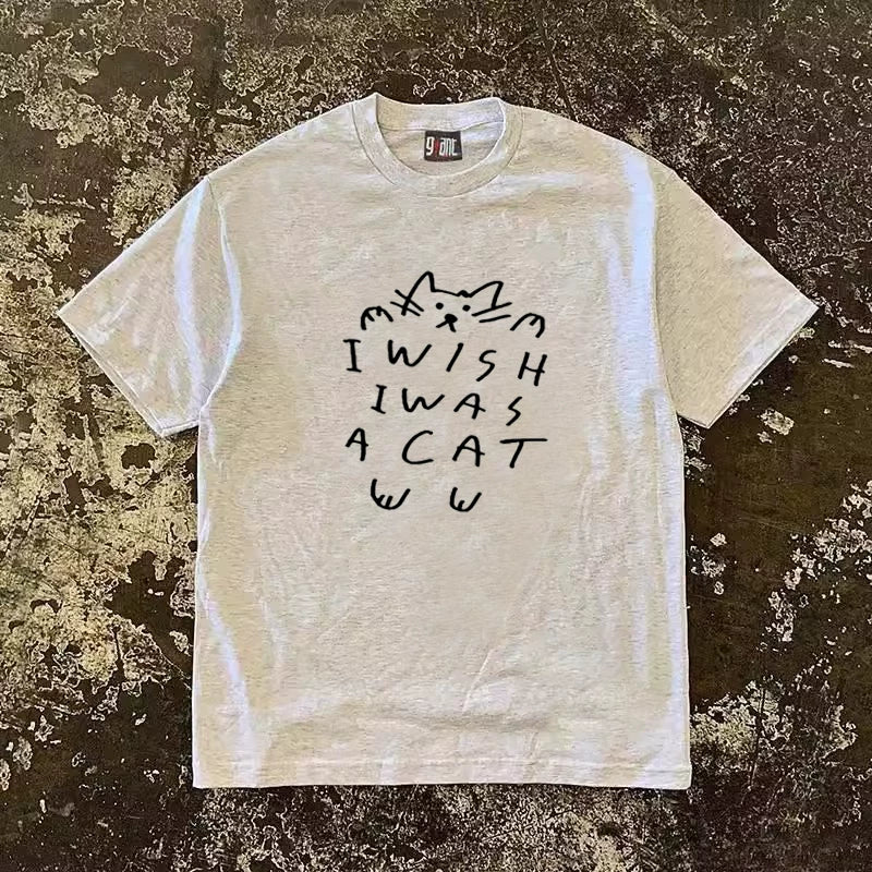UPUPXIA Casual Simple Versatile Tee