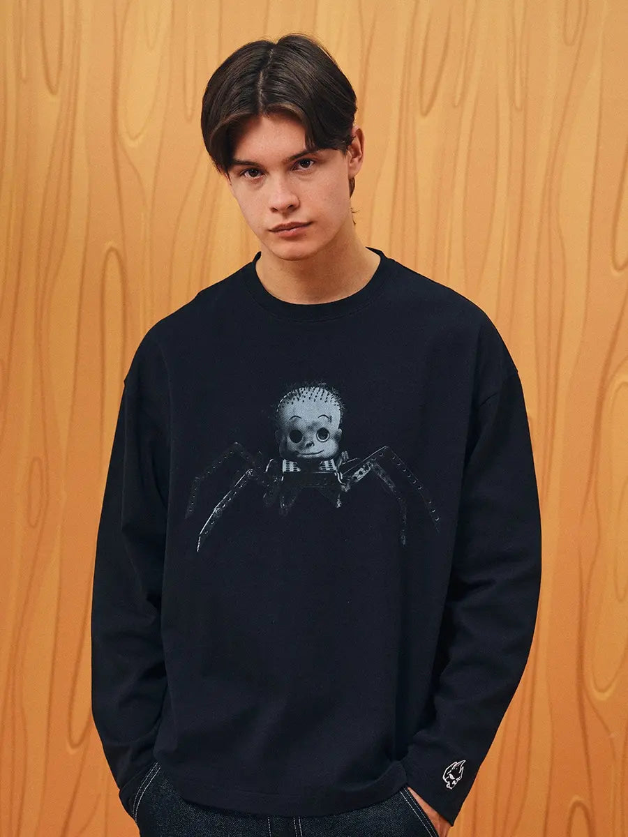 BURNIN Vintage Simple Casual Long Sleeve