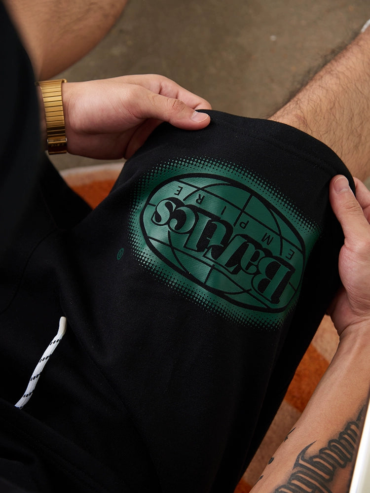 Battles Terry Print Suit Shorts