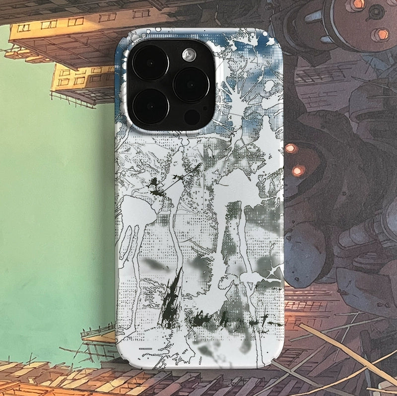 PBCASE X OQ Damage Iphone Case