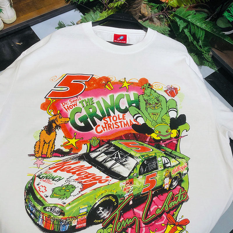 Wang Youbing Studio! THE GRINCH 260g 100% Cotton Tee