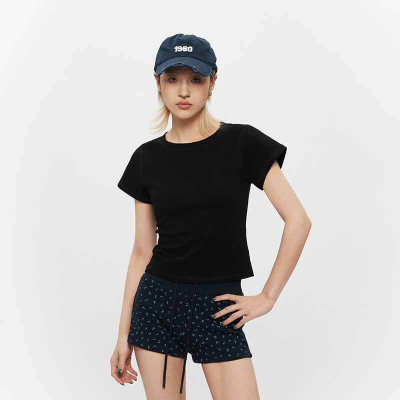AIRHOOD Crew Neck Slim Shoulder Tee