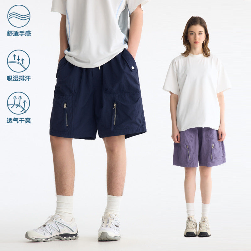 UNF 25SS tooling waterproof breathable quick-drying lace-up sports shorts