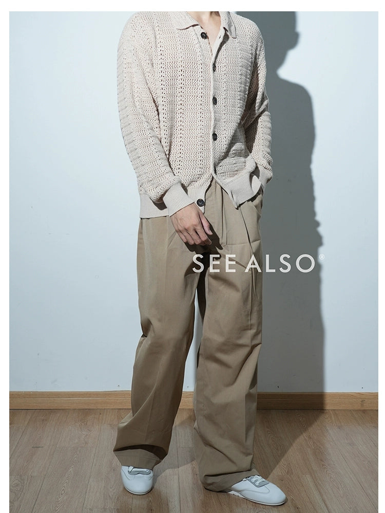 SEE ALSO Minimalist Knitted Cardigan Sweater