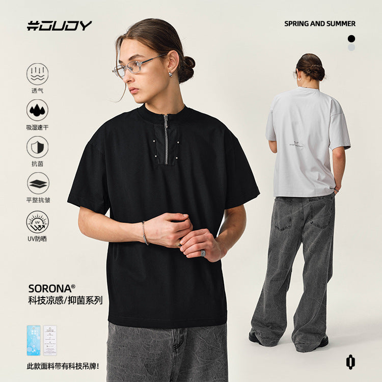 #OVDY 2025 SANDZIP Loose Embroidered Tee