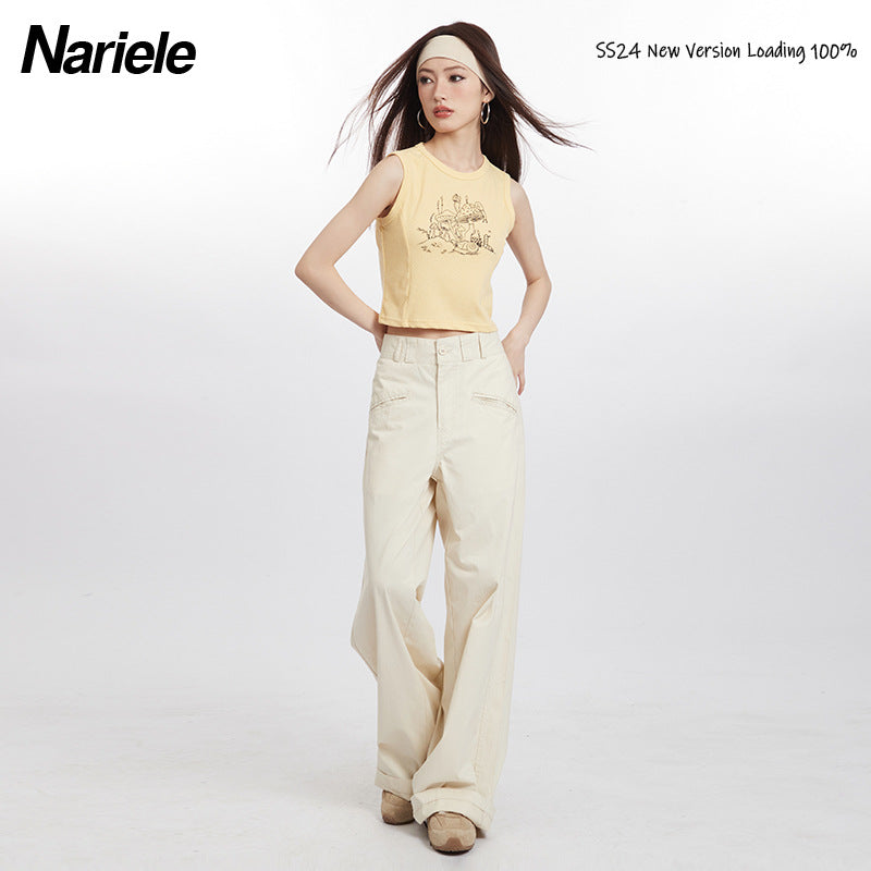 Nariele  Pure Want To Slim The Body with A Sling Inside