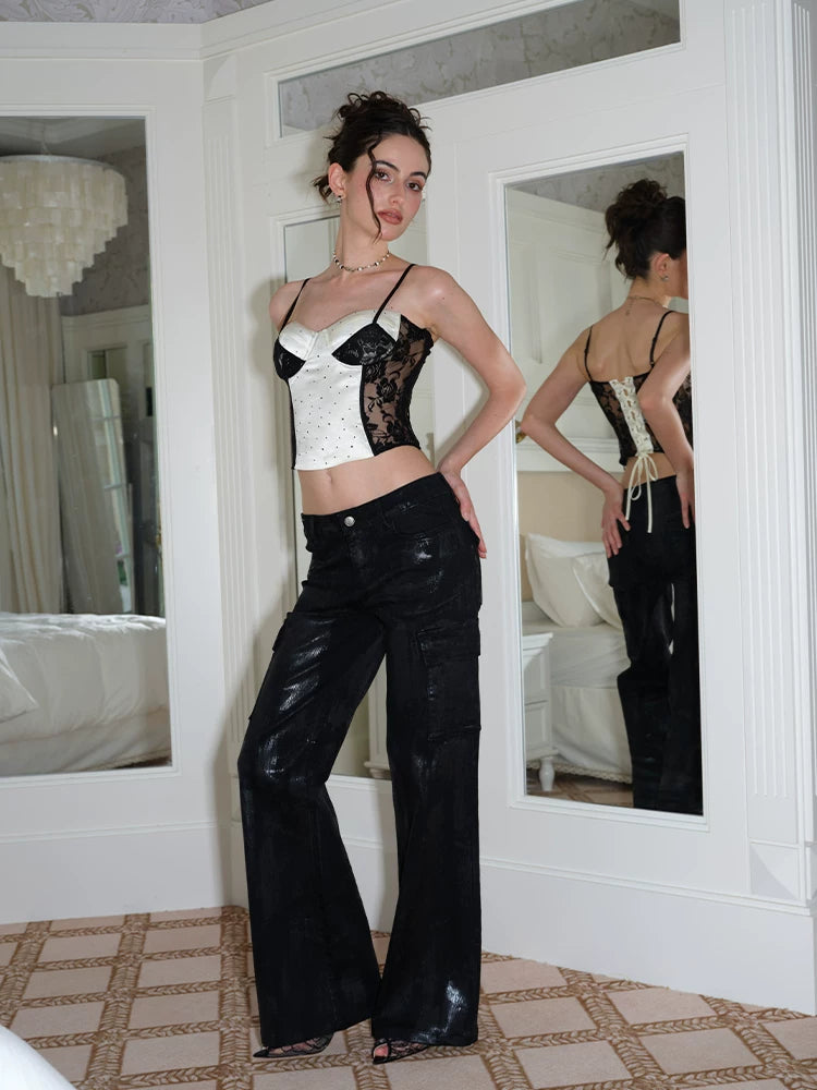 J TheChosen Low-rise Wide-leg Jeans