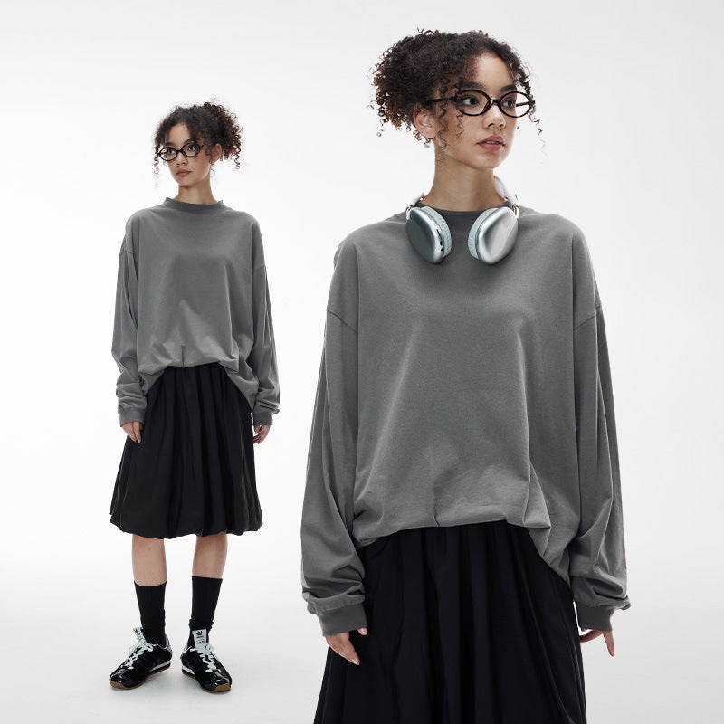 Inflation Basic Small Turtleneck Versatile Long Sleeve