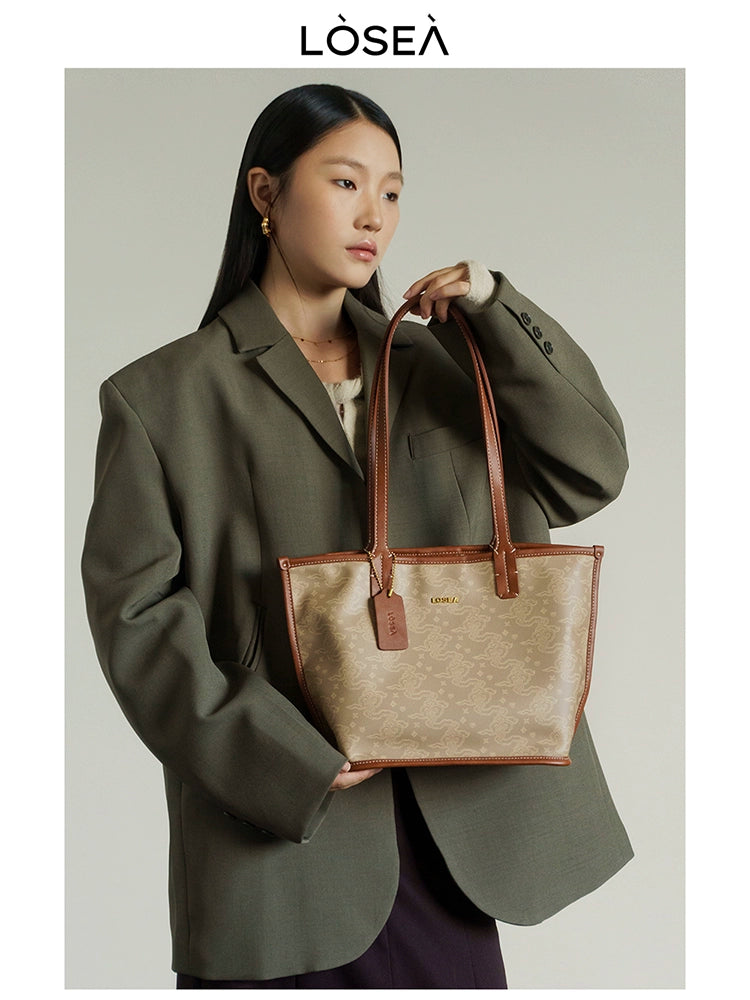 LOSEA Ruyi Moire Tote Bag