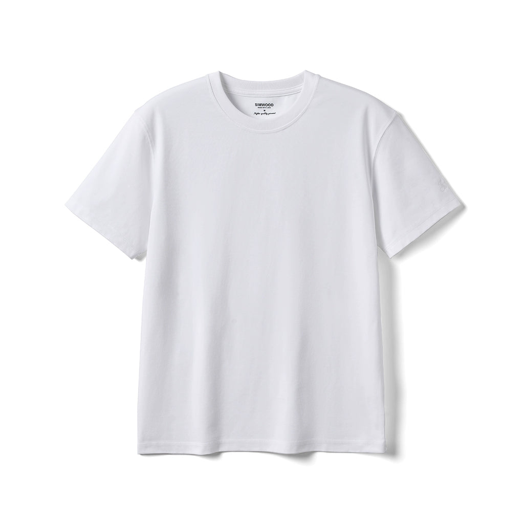 SIMWOOD Long-staple Cotton Casual Versatile Tee