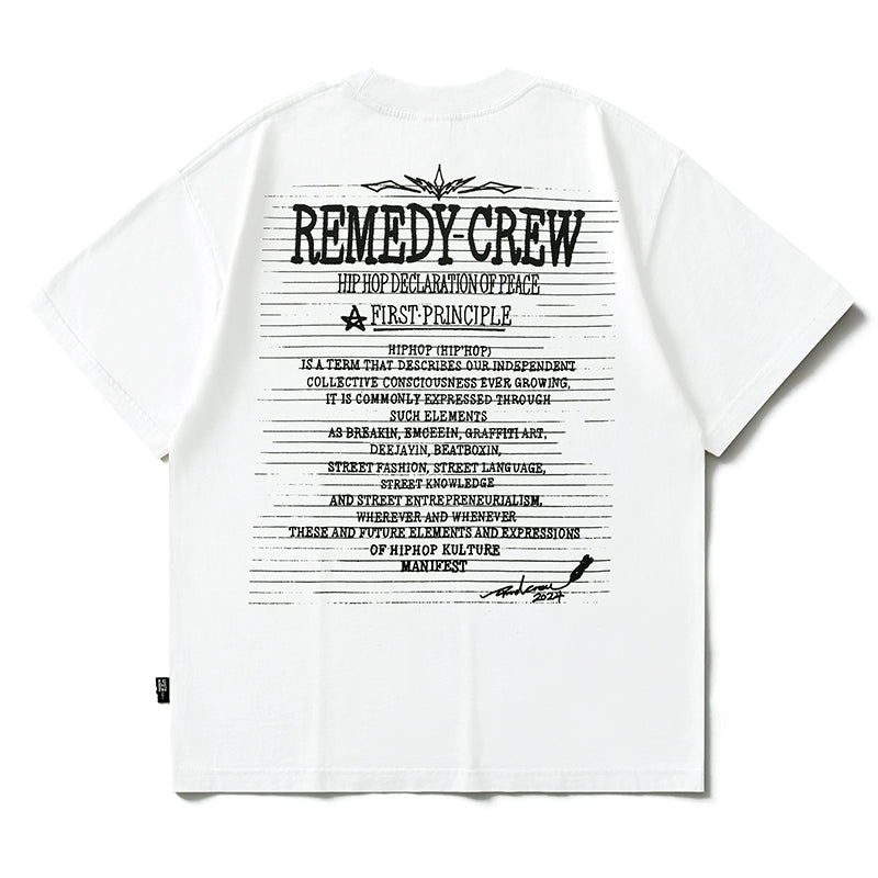 Remedy Crew Boxy Tee