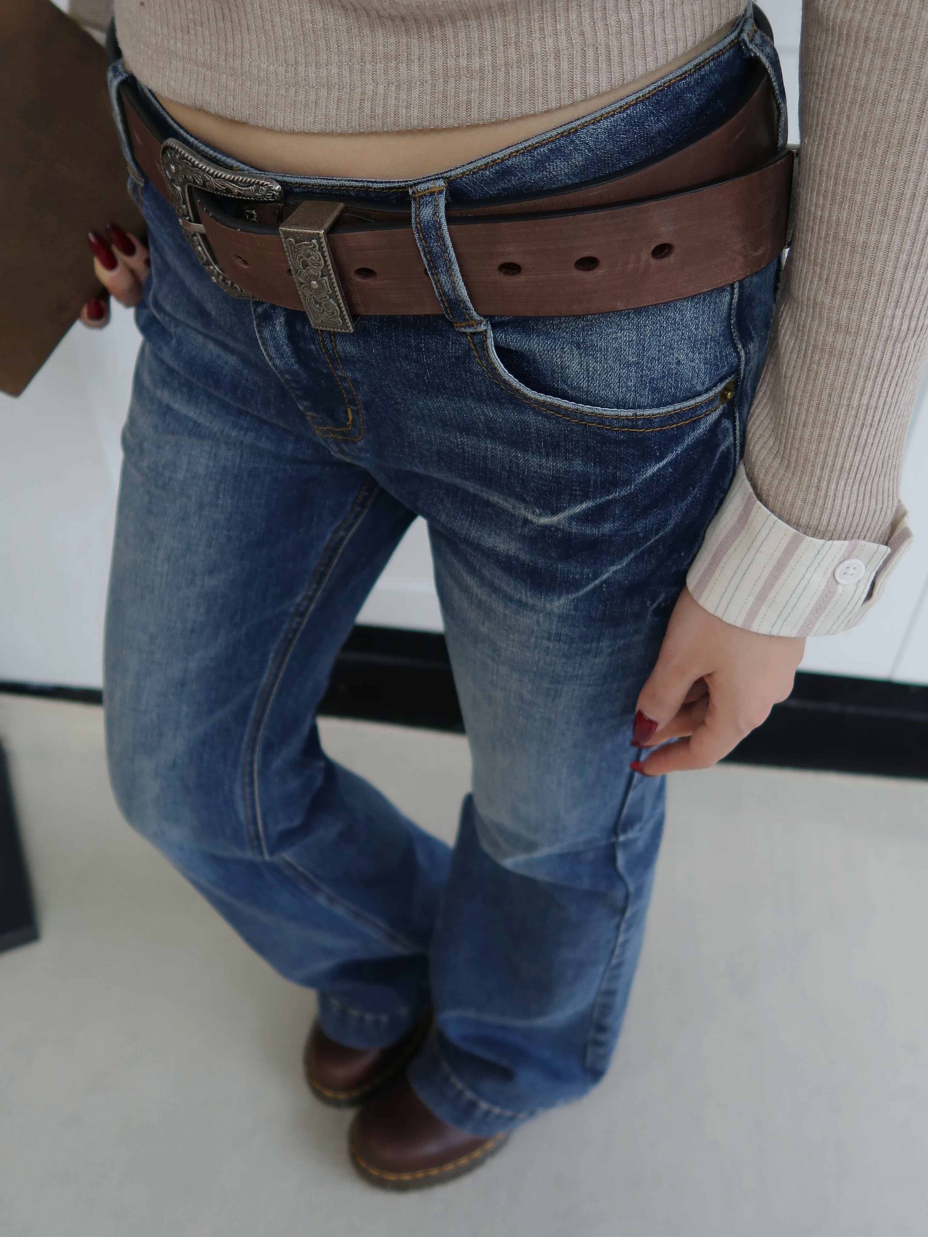 Popchee Retro Pussy Skinny Jeans