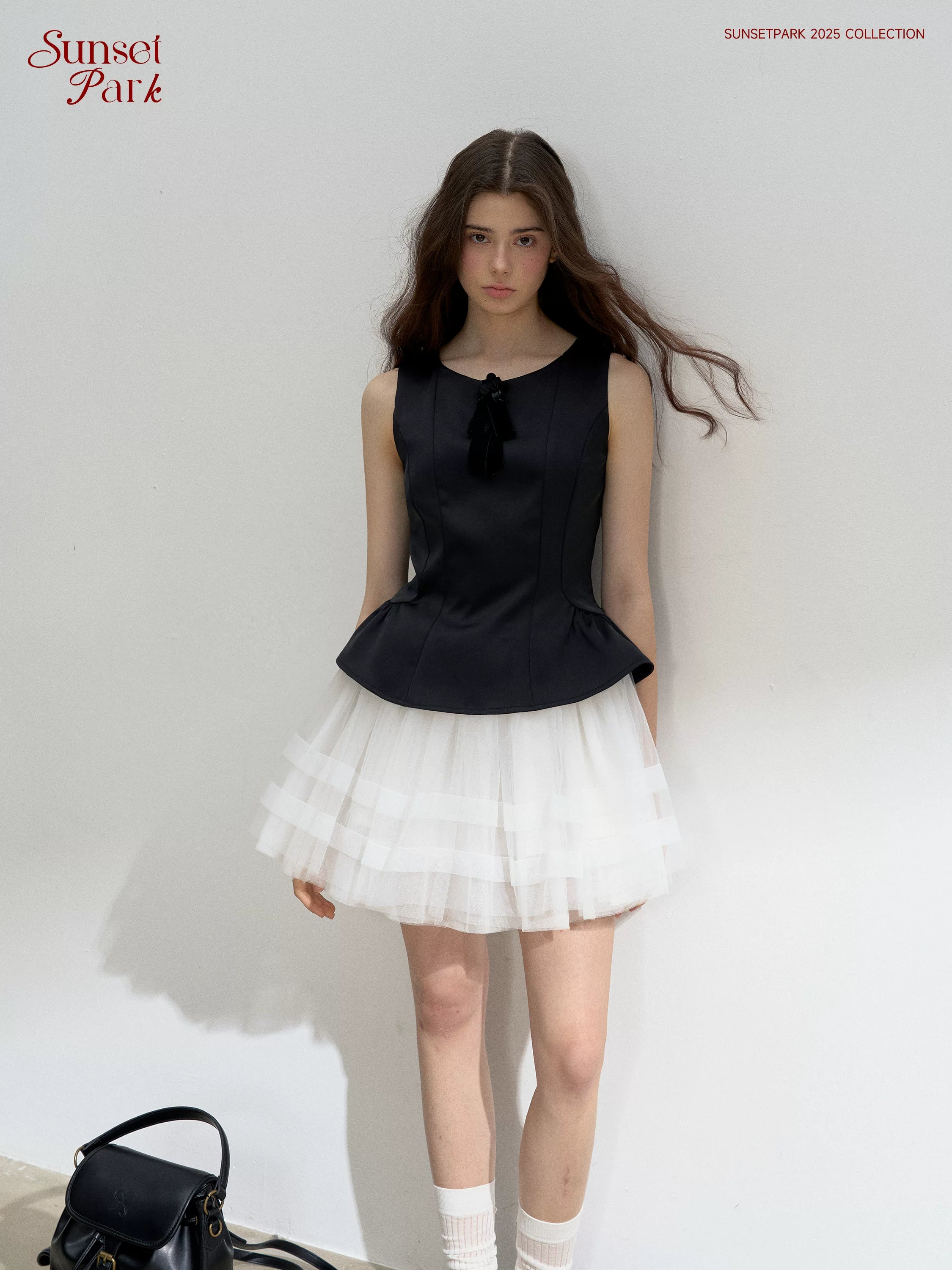 SunsetPark Lace Sleeveless Tank Skirt