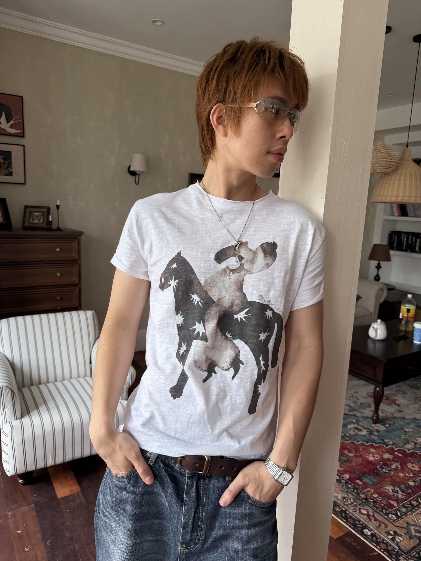 TREclub Retro Short Casual Versatile Tee