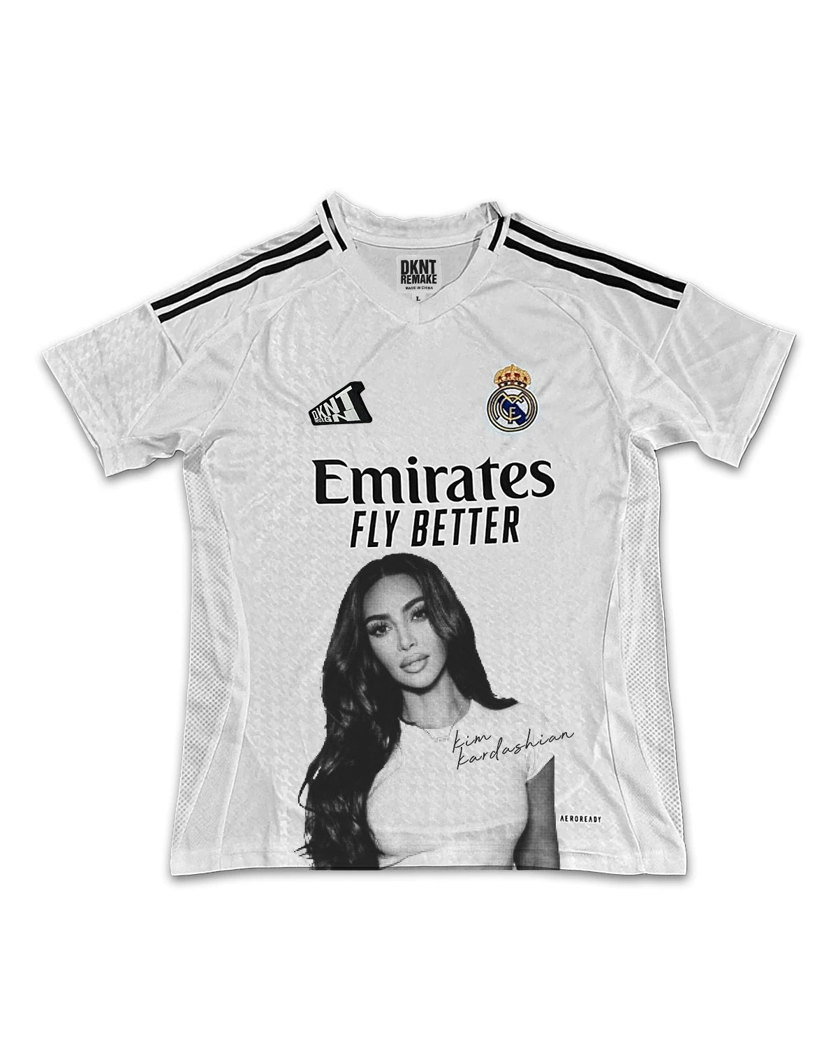 KANYE Portrait Print Casual Versatile Tee