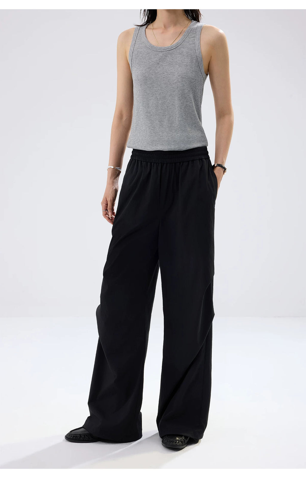 Sameuoo Casual Straight-leg Sports Pants