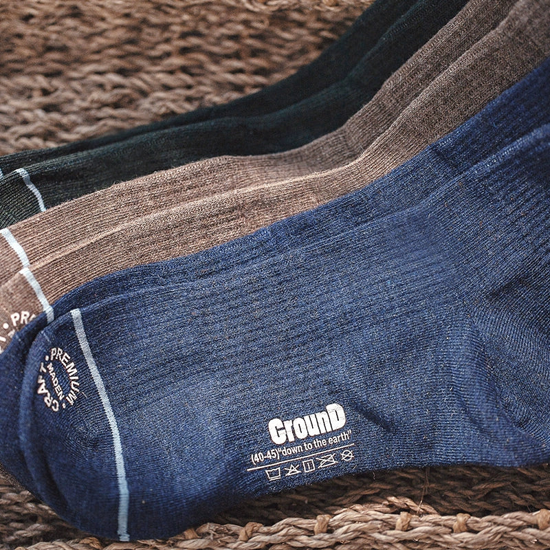 Madden spring medium tube long socks Ami Kaji color