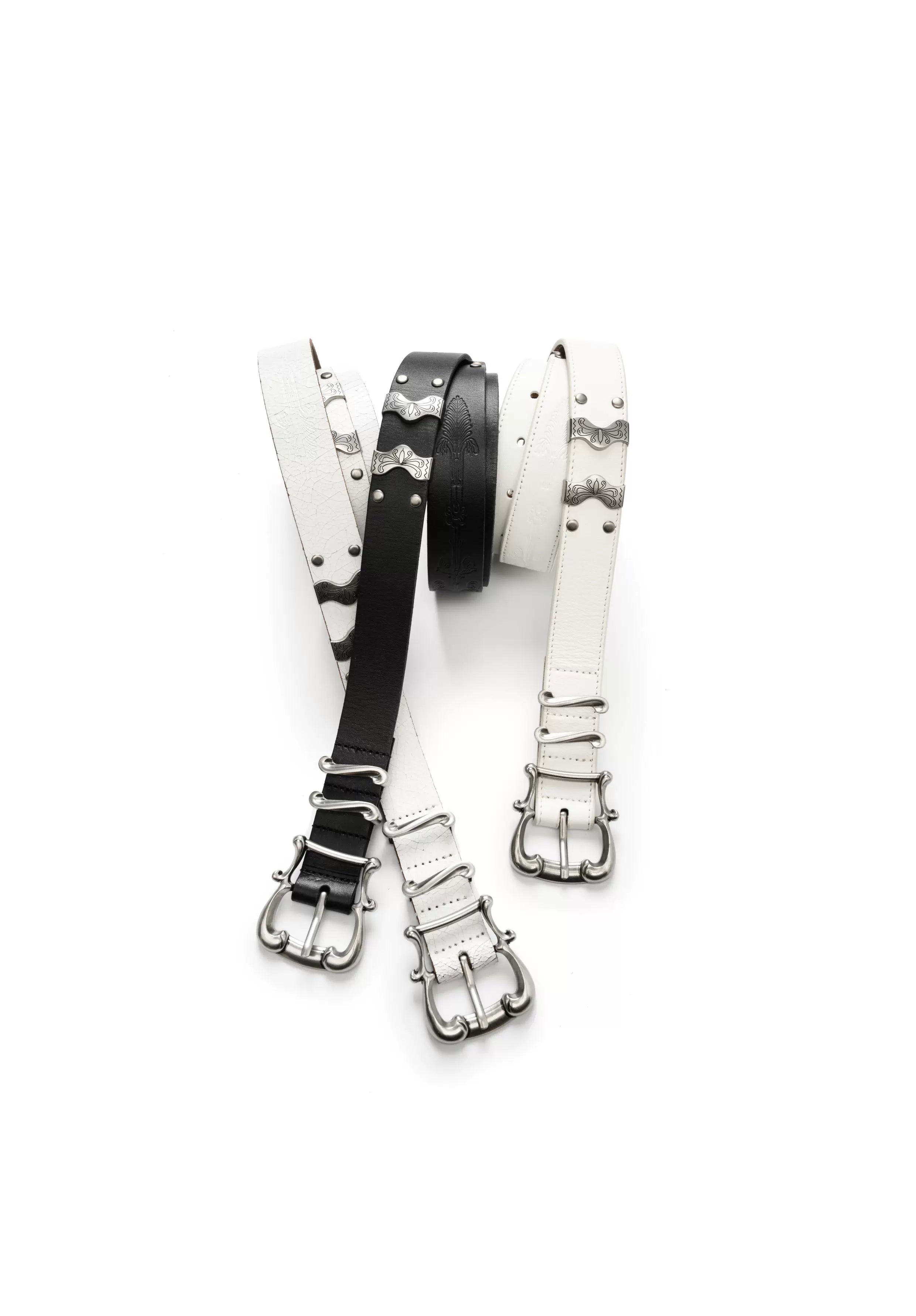 NOT UGLY Engraved Bronzing Matte Belt