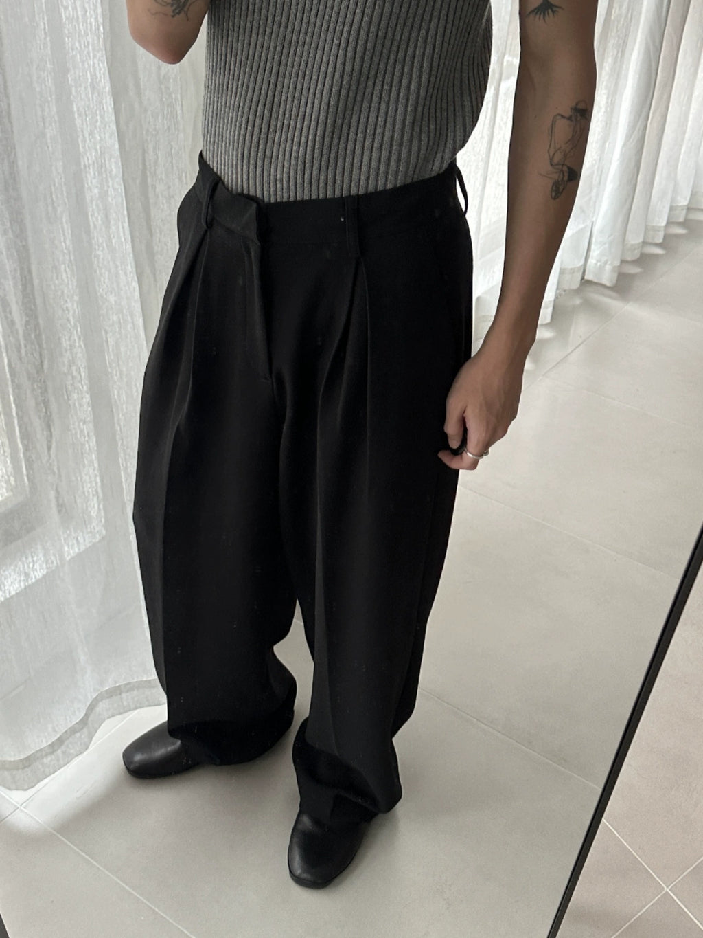 COLN Basic Versatile Thickened Trousers