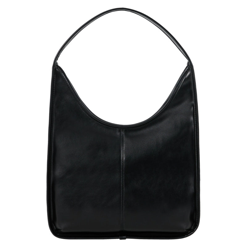 DirtySix Black Swan Minimalist Lines Wide Strap One Shoulder Soft Pitot Bag