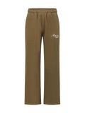 Madeinerror Heavy Embroidered Fleece Straight Casual Pants