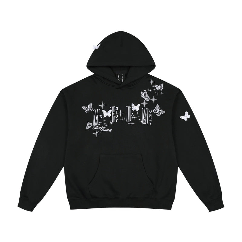 MEDM Three-dimensional Butterfly Hooded Sweater