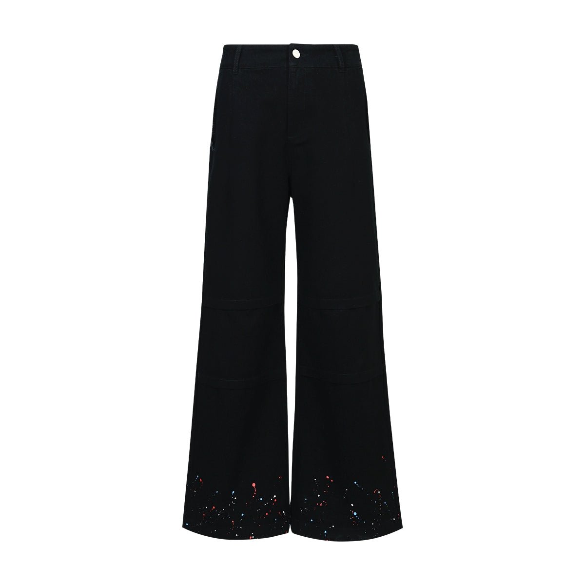 FUNKYFUN Starry Sky Shining Ink Printing Design Twill Jeans