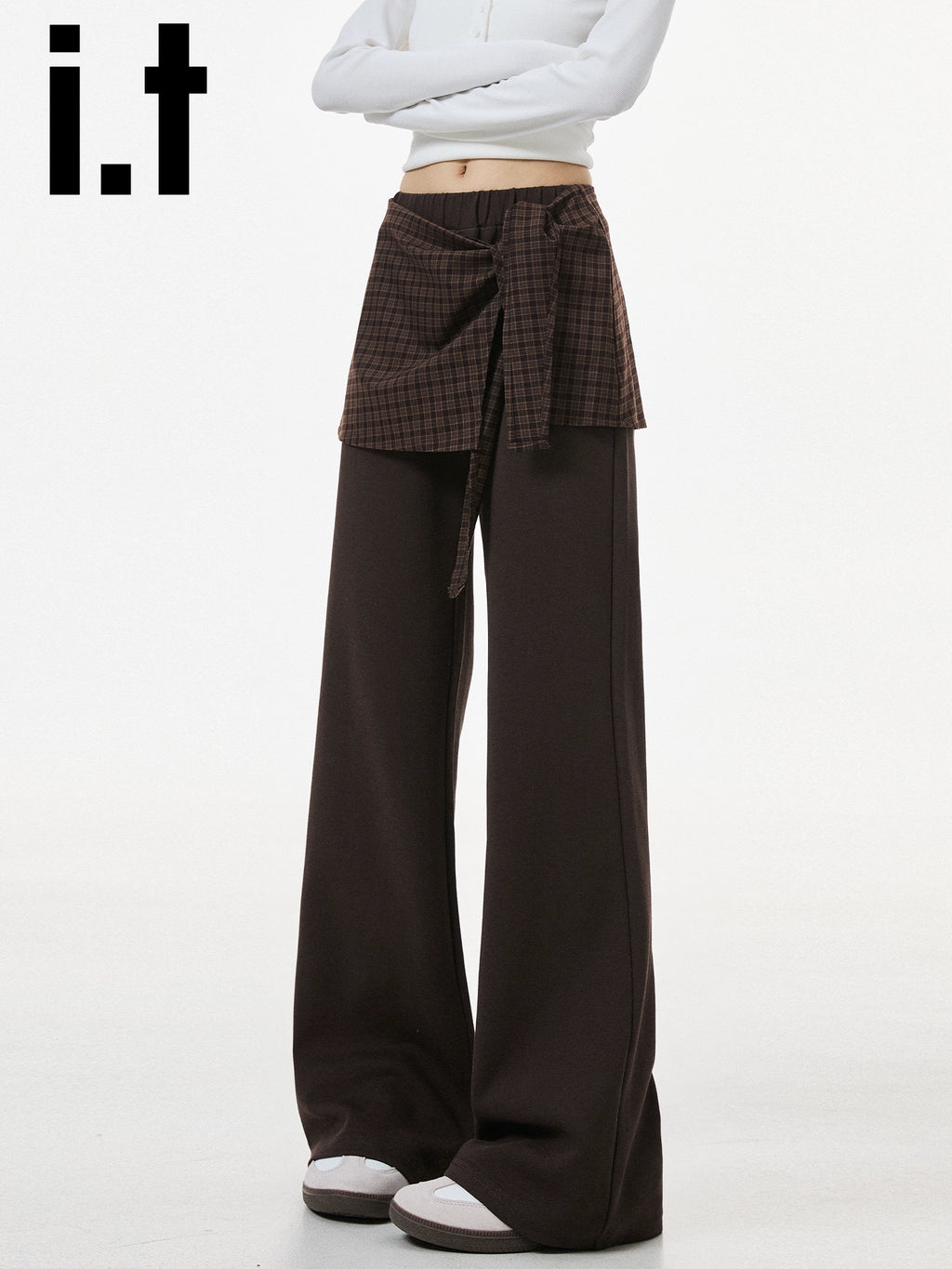 IT: CHOCOOLATE Plaid Fart Curtain Pants