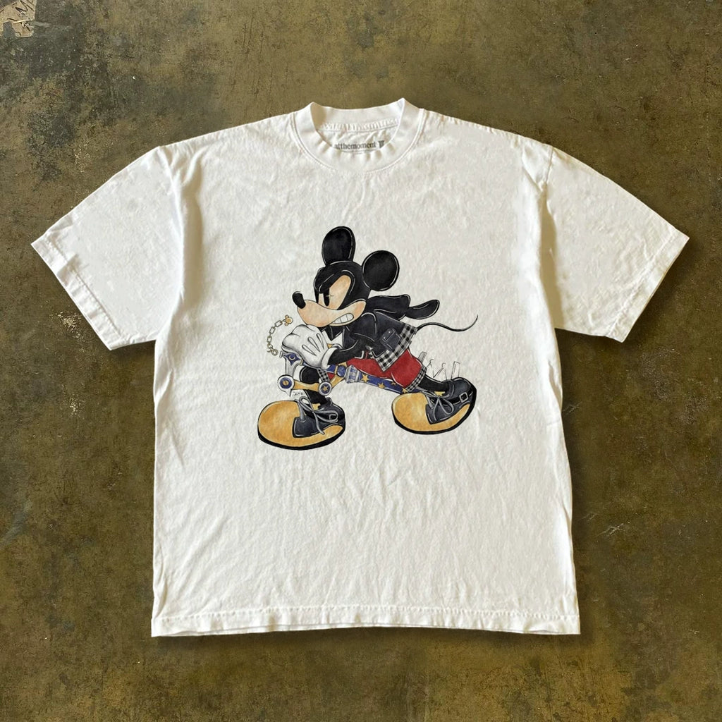 Wang Youbing Studio! Mickie 220g 100% Cotton Tee