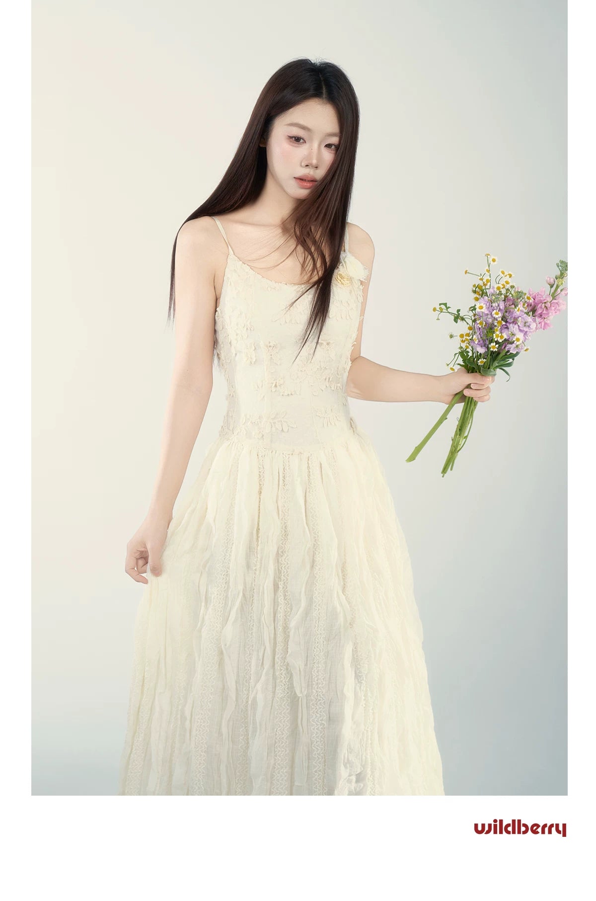 Wildberry Suspender High-end Dress
