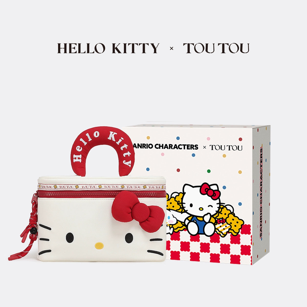 TOUTOU Hellokitty Cute Large-capacity Portable Storage Bag