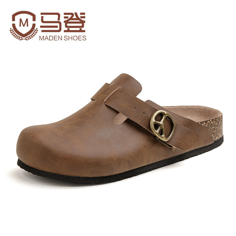 Madden Thick-soled Outer Bag Head Casual Retro Slippers