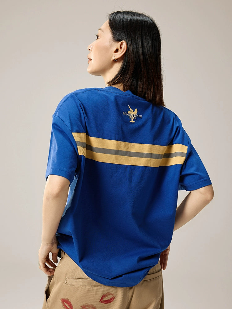 Remedy Guochao Embroidery Loose Tee