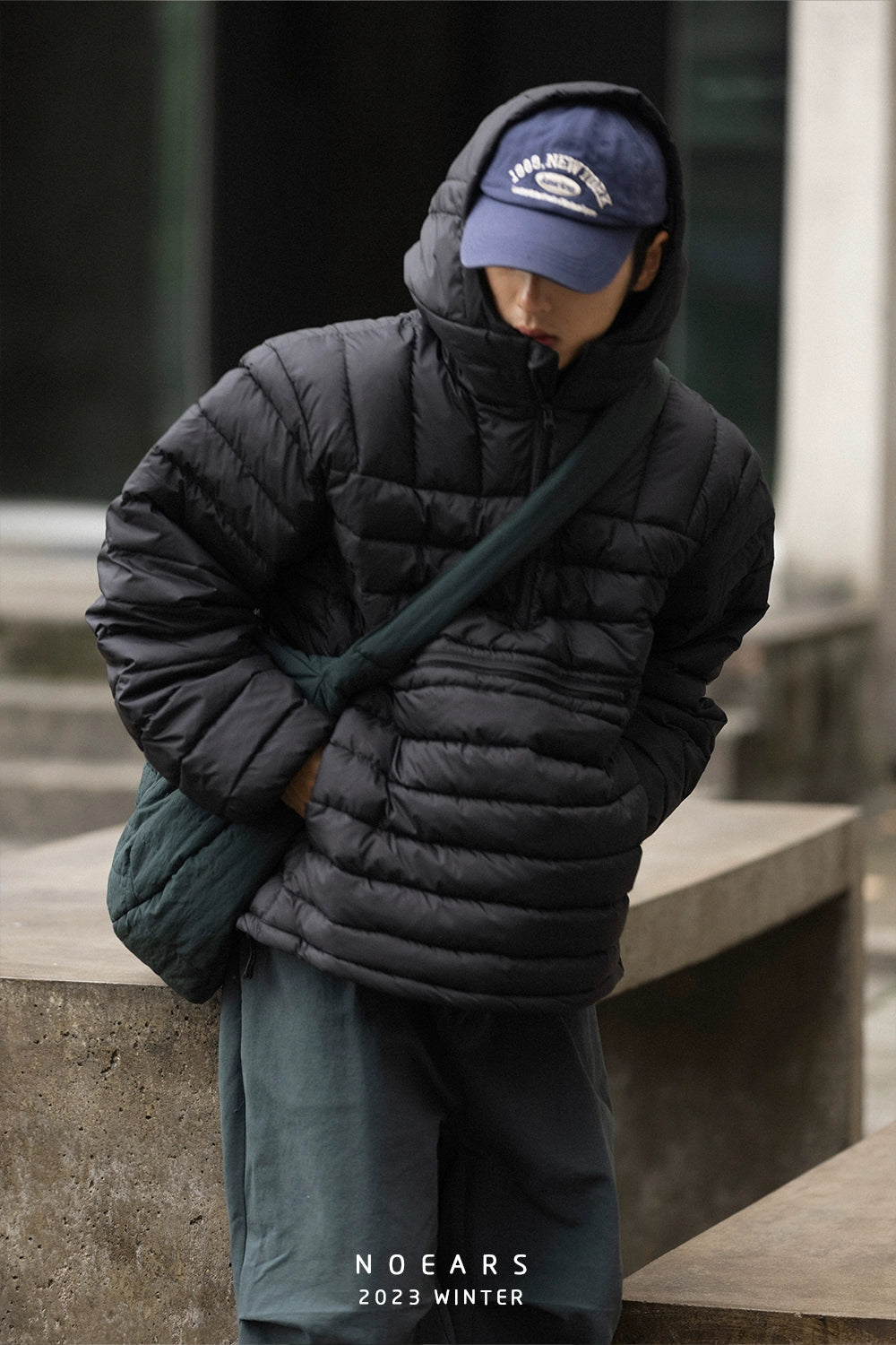 NOEARS Classic Striped Hooded Jacket