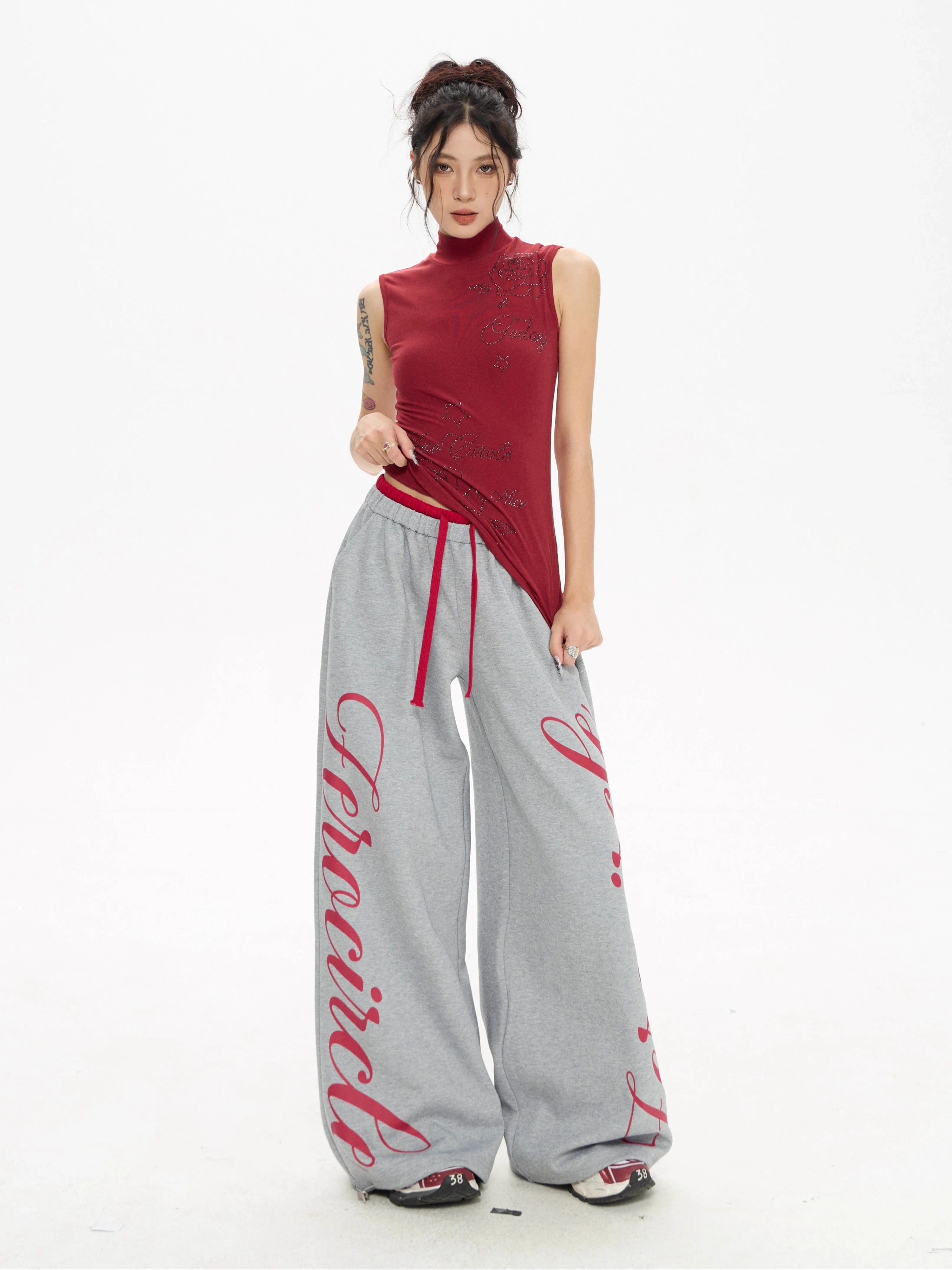 Zero Loose and Thin Niche Straight Pants