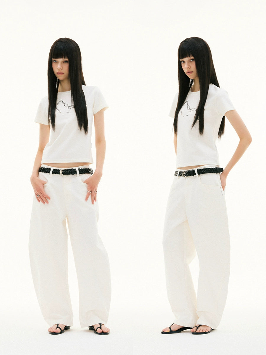 FUNKYFUN Chain Printed Tee