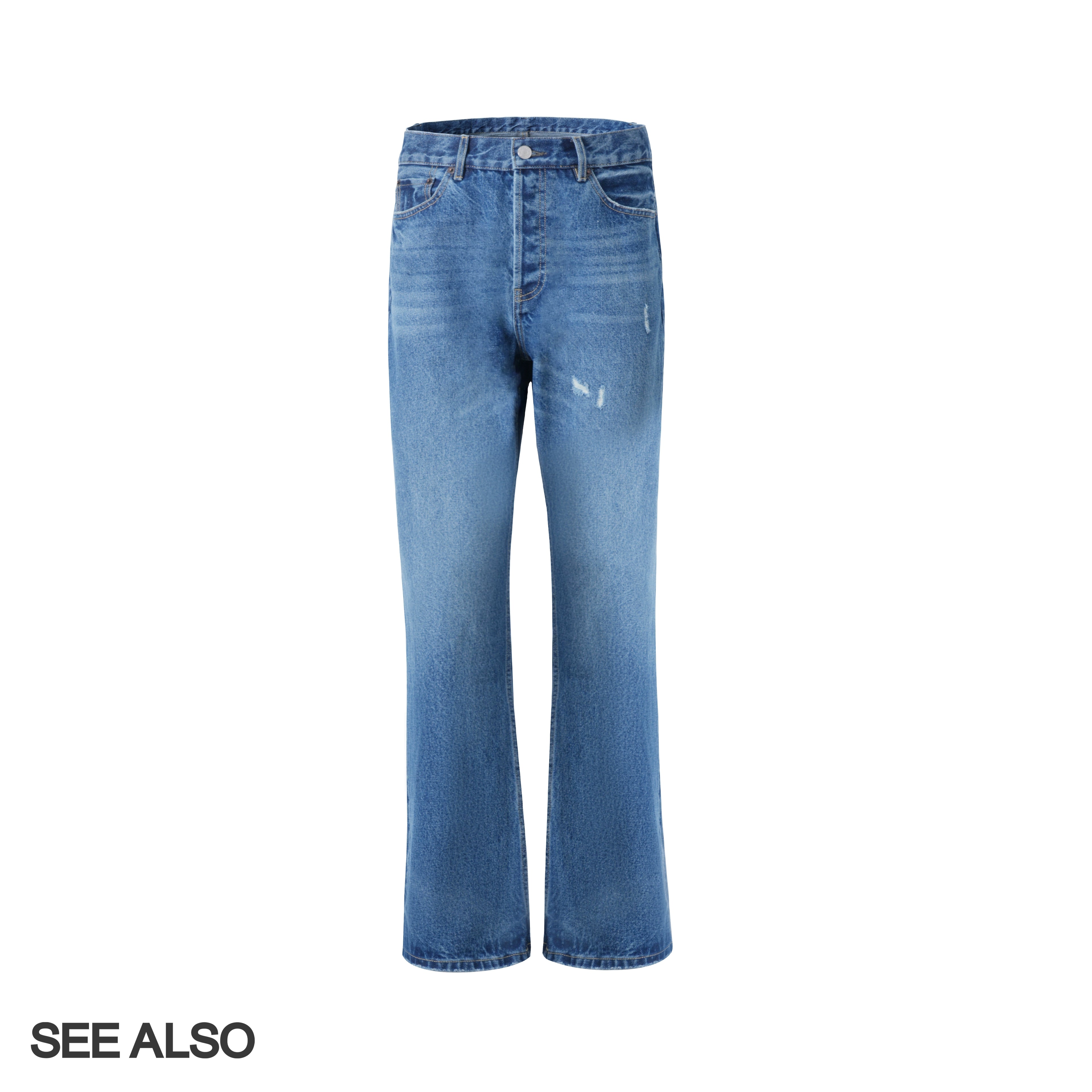 SEE ALSO Vintage Minimalist Straight Jeans