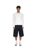 AaNn Simple Short and Wide Casual Long Sleeves