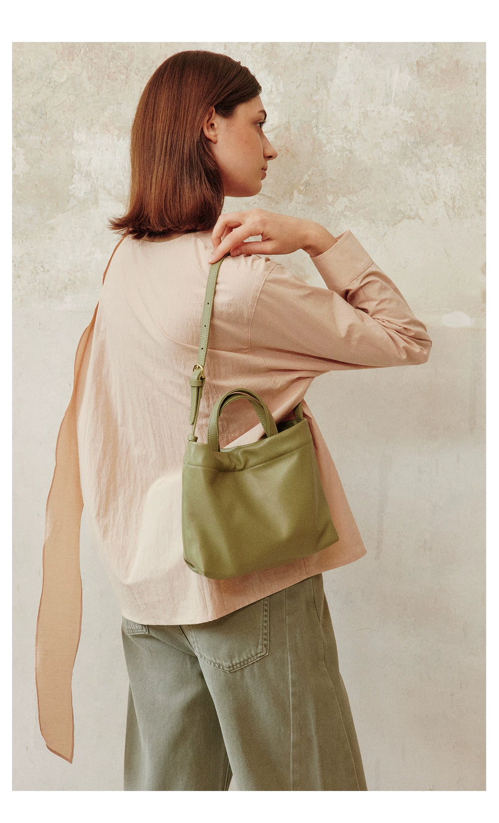 Avalea Lazy Wind One Shoulder Crossbody Bag