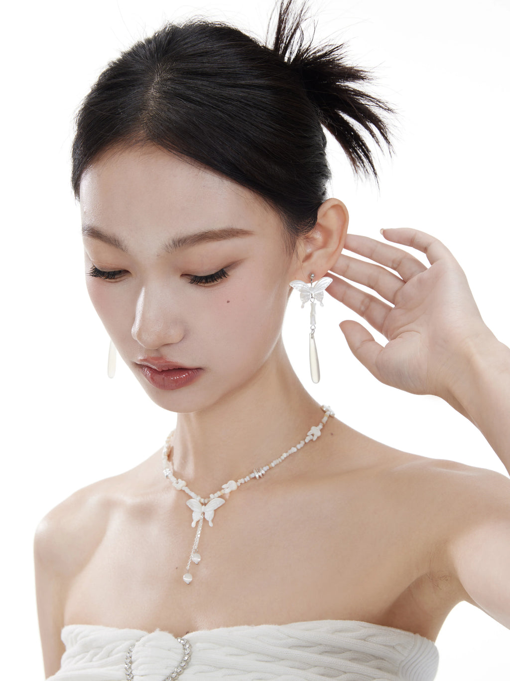NO SOLUTION Premium Butterfly Earrings