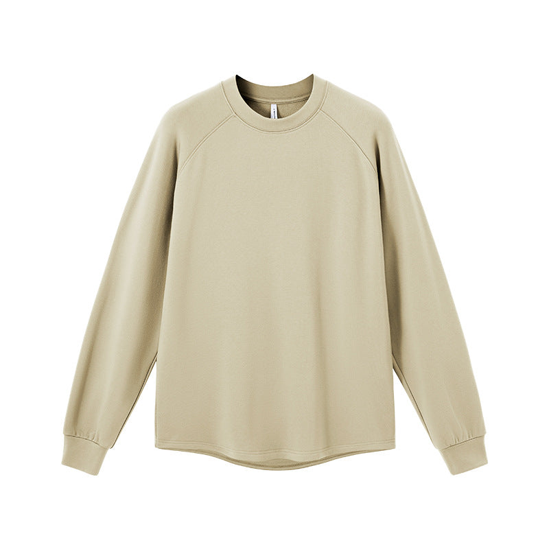 (Clearance) Inflation Warm Shoulders Loose Crew Neck Long Sleeves
