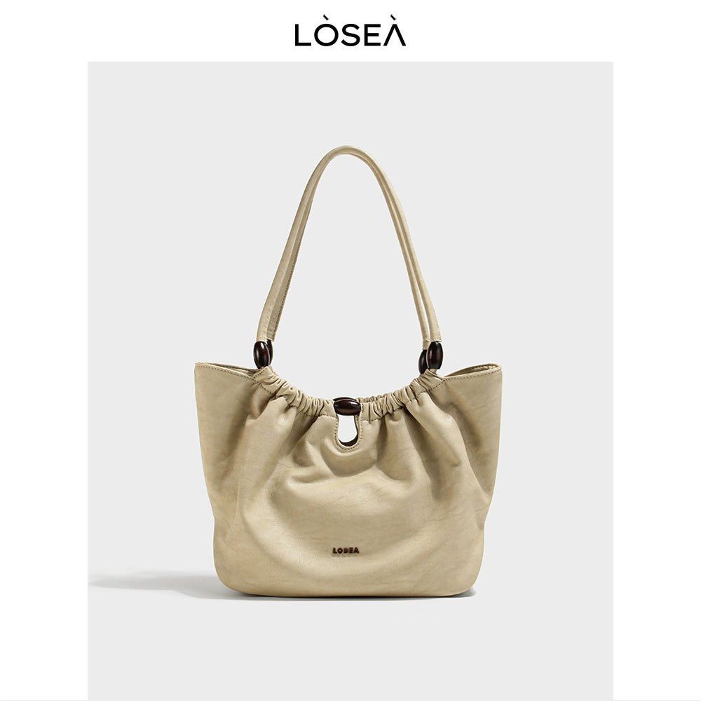 LOSEA New Chinese Vegetable Basket Versatile Underarm Shoulder Bag