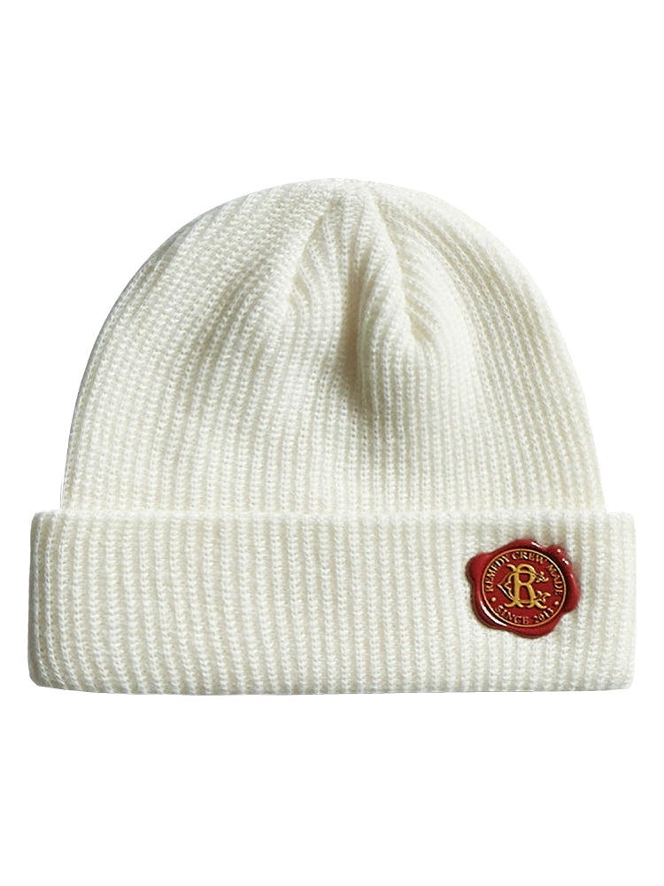 Remedy Badge Guochao wool hat