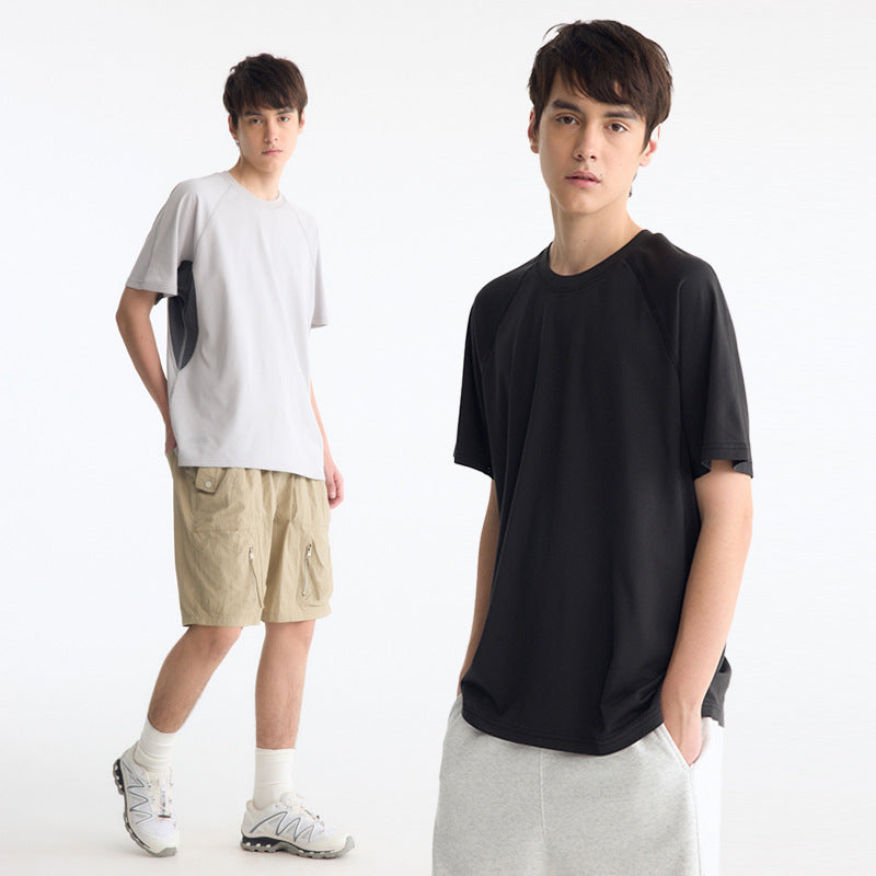 UNF Quick Drying Breathable Contrasting Splicing Tee