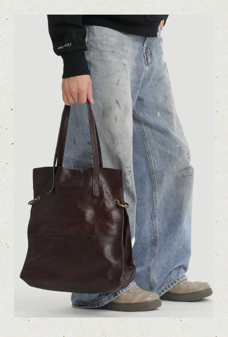 KoniKoni Large Capacity Crossbody Tote Bag