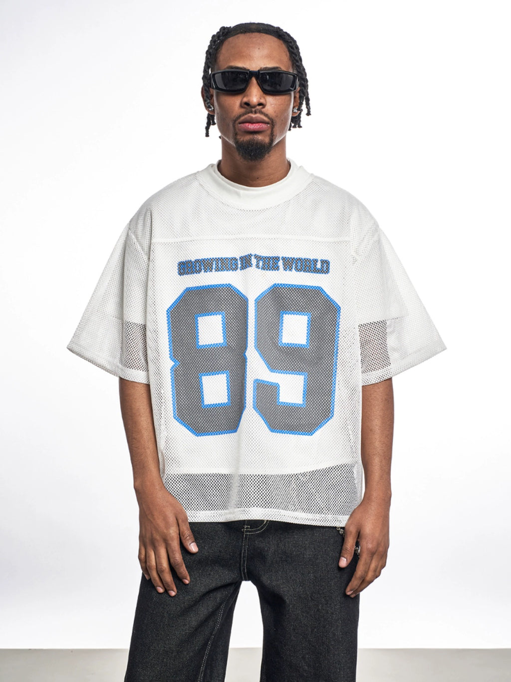 MT99 Grid Printed Tee
