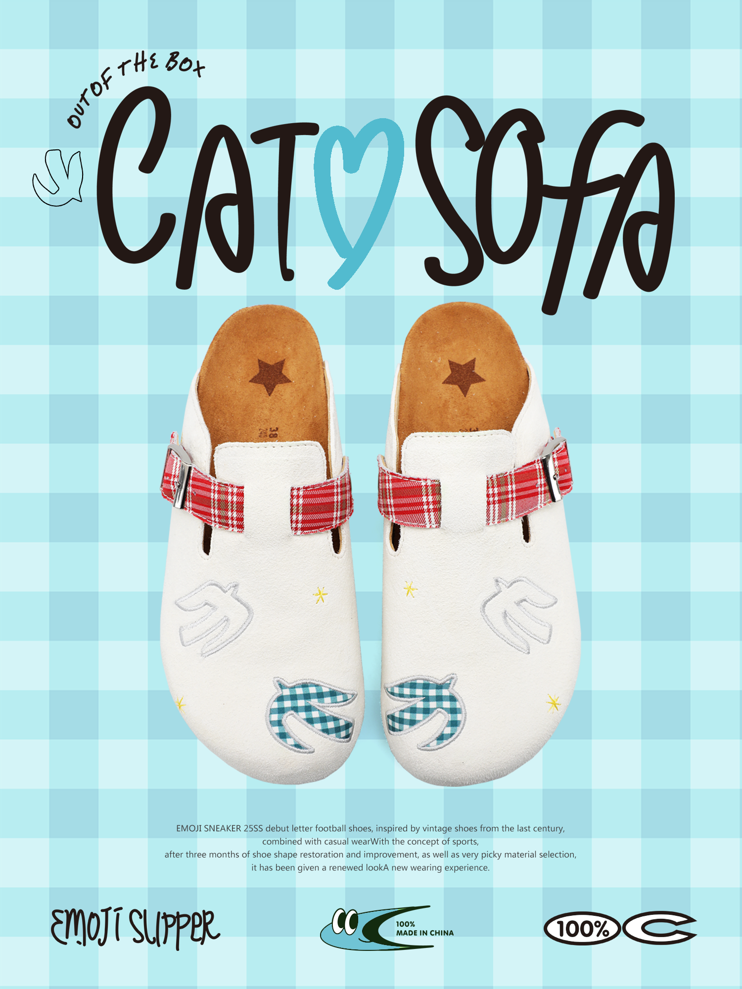 Cat & Sofa Versatile Tote Slippers