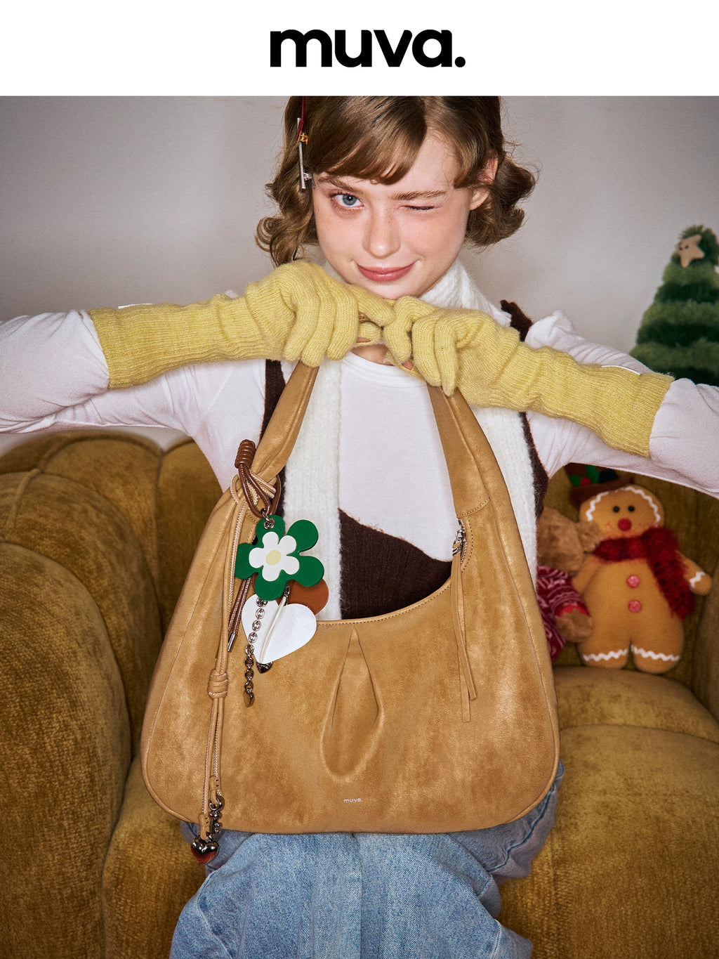 MUVA Fashion Shoulder Large Capacity Commuter Bag